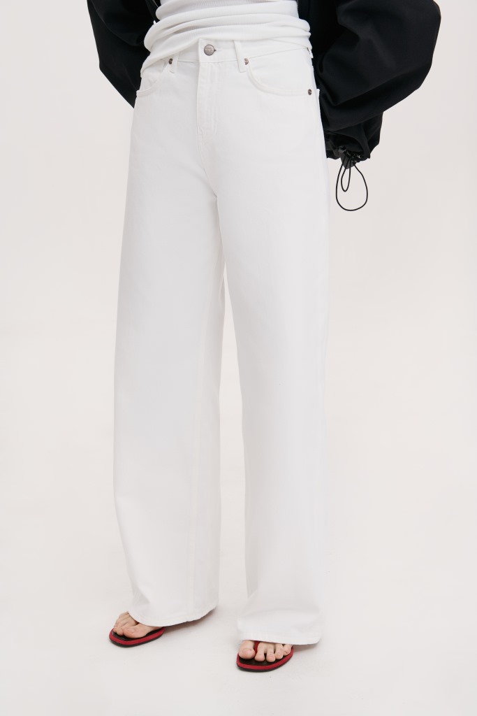 ДЖИНСИ РОЗСЛАБЛЕНОГО КРОЮ ПАЛАЦЦО 25 зображення 5